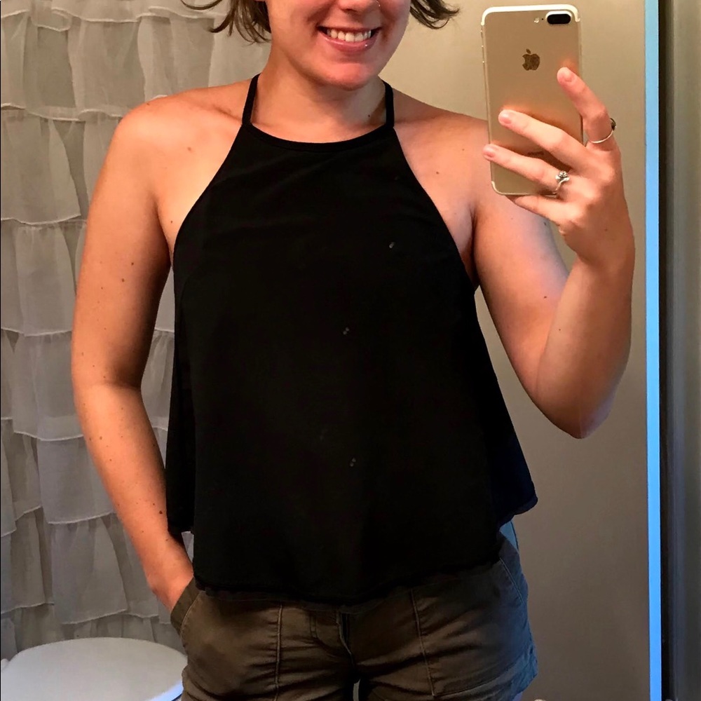 Lululemon Tie back tank top with Built in bra